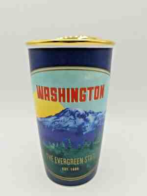 Starbucks Coffee Washington Evergreen State Tumbler Travel Mug 12oz Ceramic 2016 - Sold on eBay Nov, 10th 2019 for $39.99