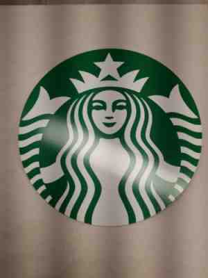 Starbucks Mermaid Unique & Metal Display Sign 10" Diameter - Sold on eBay Nov, 10th 2019 for $34.99