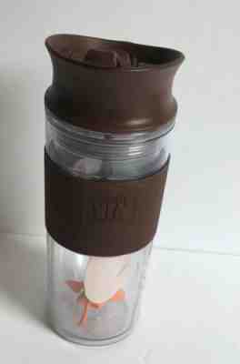 STARBUCKS VIA READY  BREW Bodum 16 oz Mixer Brown Swirl Tumbler Cup NEW - Sold on eBay Nov, 10th 2019 for $28.99