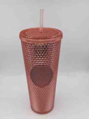 Starbucks Textured Rose Gold Textured 24oz Iridescent Tumbler - Sold on eBay Nov, 10th 2019 for $39.95