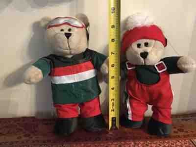 Starbucks Bearista Bears 2019 Christmas Limited Edition 2 - Boy & Girl New - Sold on eBay Nov, 10th 2019 for $54.25