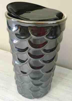  Starbucks Iridescent Siren Mermaid Scales Travel Mug Tumbler WITH Lid Excellent - Sold on eBay Nov, 10th 2019 for $29.99