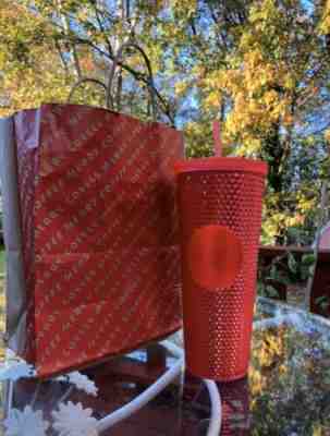 Starbucks 24oz. Tumbler Neon Pink Christmas 2019 - Sold on eBay Nov, 10th 2019 for $31.99