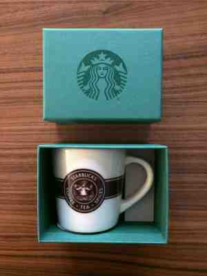 First Starbucks Original Mermaid Logo 3oz Demi Mug Espresso Pike Place Seattle - Sold on eBay Nov, 10th 2019 for $19.00