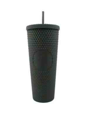 Starbucks Fall 2019 Matte Black Studded Tumbler Cup Limited Edition 24 oz New - Sold on eBay Nov, 10th 2019 for $69.99
