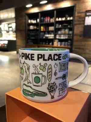 Starbucks BTS Been There Series Mug NIB Pike Place Market Seattle WA - Sold on eBay Nov, 10th 2019 for $15.99