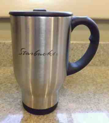 STARBUCKS Stainless Steel 16oz Travel Mug - Sold on eBay Nov, 10th 2019 for $24.95