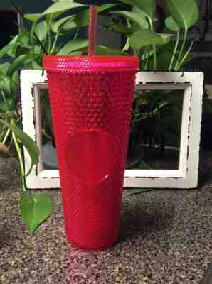 Starbucks  2019 Studded Tumbler Cup - Neon Pink - Sold on eBay Nov, 10th 2019 for $38.00