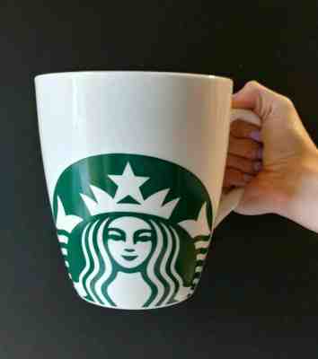 Rare 2018 Starbucks Giant Coffee Mug 46oz Huge Big Coffee Cup New - Sold on eBay Nov, 10th 2019 for $39.87