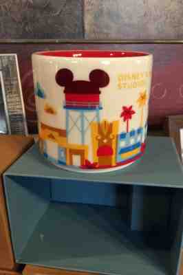 STARBUCKS MUG ~ DISNEY HOLLYWOOD STUDIOS V1 ~ YAH ~NIB - Sold on eBay Nov, 10th 2019 for $25.00