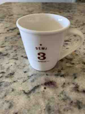 Starbucks 2010 DEMI 3 Ounces Espresso Cup Mug Coffee 2 1/2 Inches Tall Mini - Sold on eBay Nov, 10th 2019 for $15.00