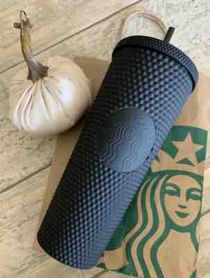 ????Starbucks Fall 2019 Matte Black Studded Tumbler Cold Cup Limited Edition ???? - Sold on eBay Nov, 10th 2019 for $70.00