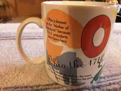 OHIO STARBUCKS COFFEE CUP TEA MUG 1997 STATES OF BEAN - Sold on eBay Nov, 10th 2019 for $19.99