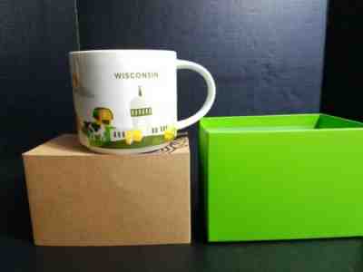 Starbucks Coffee Mug Wisconsin You Are Here Collection YAH 14oz 2017 - NIB - Sold on eBay Nov, 10th 2019 for $21.50