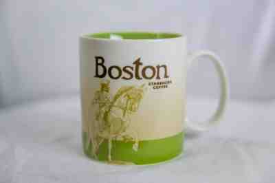 Starbucks BOSTON Collectors Series (16 oz) City Global Icon Coffee Mug Cup 2011 - Sold on eBay Nov, 10th 2019 for $24.00
