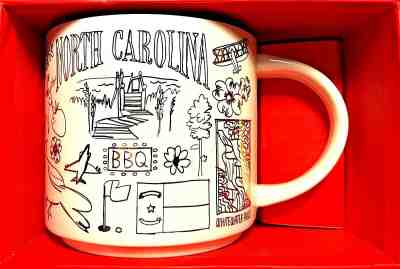 Starbucks Mug Been There Series Collectible North Carolina NC 14 Ounces New LE - Sold on eBay Nov, 10th 2019 for $34.99