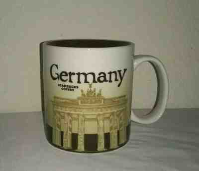 STARBUCKS Coffee Germany 16 fl. oz. Cup Mug  2012   MB3 - Sold on eBay Nov, 10th 2019 for $23.99