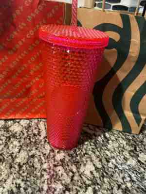 Starbucks Studded tumbler Holiday 2019 Limited Edition Red/Pink! - Sold on eBay Nov, 10th 2019 for $27.00