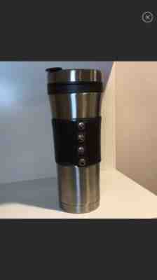 Starbucks Stainless Steel Tumbler With Leather Sleeve. 2010 Edition. - Sold on eBay Nov, 9th 2019 for $19.00