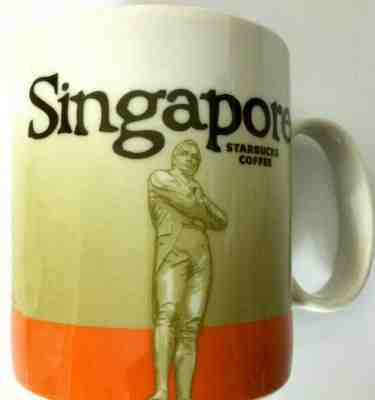 2013 Starbucks Singapore Global Icon Collector  Series 16 Ounce Oz Coffee Mug  - Sold on eBay Nov, 9th 2019 for $22.00