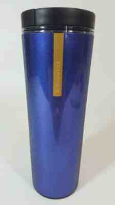STARBUCKS RARE DEEP BLUE ACRYLIC BEADED TUMBLER 16 FL OZ NEW - Sold on eBay Nov, 9th 2019 for $18.98