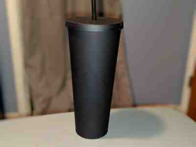 Starbucks 2019 Limited Edition Matte Black Cherry Tumbler Cold Cup 24 oz NWT - Sold on eBay Nov, 9th 2019 for $40.00