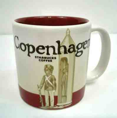 Starbucks Coffee Mug COPENHAGEN Denmark Global City Icon Collector Series 3 fl  - Sold on eBay Nov, 9th 2019 for $21.99