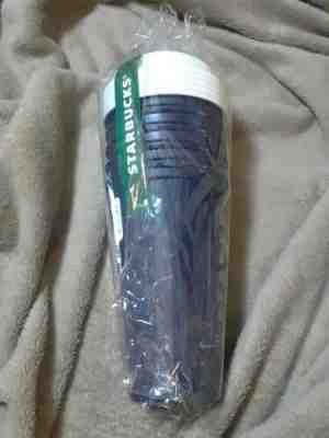 Starbucks to go cups reusable Tumbler 16 ounce travel lids logo blue set of 5 - Sold on eBay Nov, 9th 2019 for $16.95