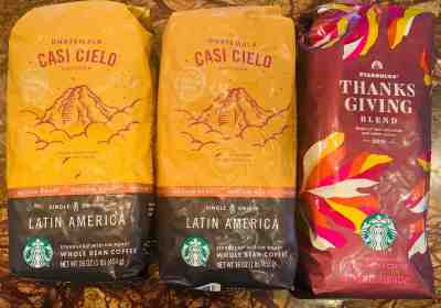 Starbucks coffee Casi Cielo Guatemala Thanksgiving blend medium dark roast - Sold on eBay Nov, 9th 2019 for $25.00