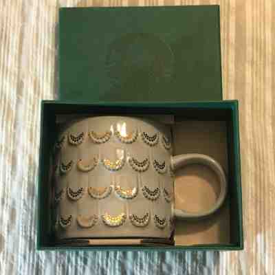 New Starbucks Coffee Mug Anniversary Collection Mermaid Siren Tail Scales 2016   - Sold on eBay Nov, 9th 2019 for $24.00