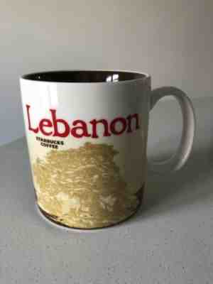 Starbucks Mug, Global Icon Collectors Series, LEBANON, 16oz Ceramic Collectible - Sold on eBay Nov, 9th 2019 for $20.00