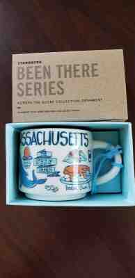 Starbucks Been There Series MASSACHUSETTS Ornament - Sold on eBay Nov, 9th 2019 for $18.00