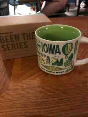 Starbucks Iowa Mug Been There Series Across The Globe Collection. NEW in BOX - Sold on eBay Nov, 9th 2019 for $19.40