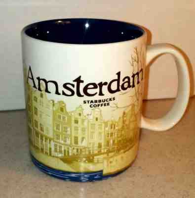 BUY 1,1 FREE Amsterdam Starbucks Mug / Coffee Tea Home Office Decor - Sold on eBay Nov, 9th 2019 for $29.99