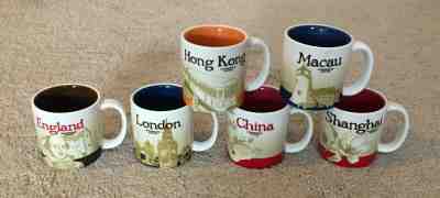 Starbucks Espresso Cup Demitasse 3 oz collector Mugs Misc Cities - Sold on eBay Nov, 9th 2019 for $41.00