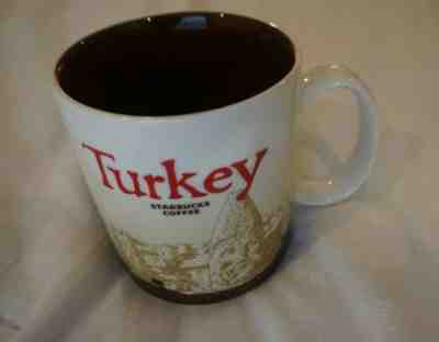 Starbucks Global Icon Series Turkey Coffee Mug 2012 Turkiye 16 oz - Sold on eBay Nov, 9th 2019 for $31.00