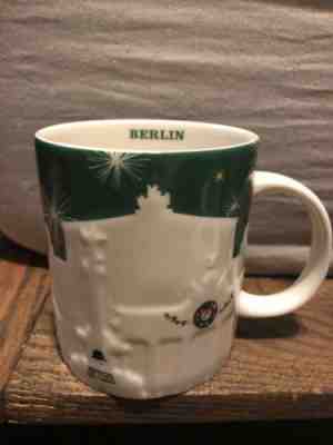 Starbucks City Mug Cup Christmas Relief Series Berlin Germany Green 18oz NEW - Sold on eBay Nov, 9th 2019 for $42.00