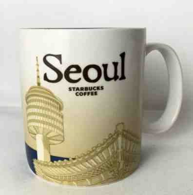 RARE 2008 Starbucks Korea Seoul Tower Global Icon City Collectors Mug - Sold on eBay Nov, 9th 2019 for $64.00