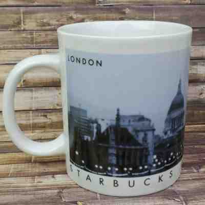 Starbucks London Mug 2005 Photo Series 18 oz St. Pauls Cathedral Coffee City - Sold on eBay Nov, 9th 2019 for $24.89