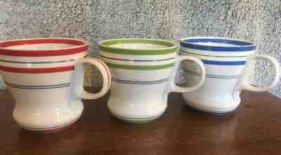 Starbucks 2007 3 Piece Coffee Mug Set Stripes Rare find - Sold on eBay Nov, 9th 2019 for $34.99