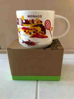 Starbucks Monaco You Are Here Mug - Sold on eBay Nov, 9th 2019 for $35.00
