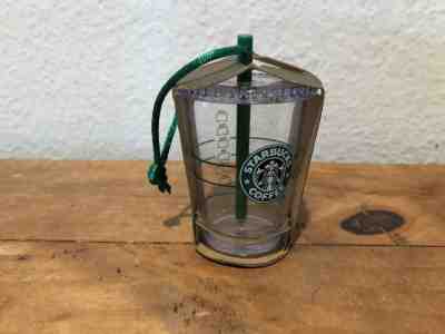 Starbucks Ornament Christmas Holiday Clear Cold Cup 2009 New - Sold on eBay Nov, 9th 2019 for $18.77