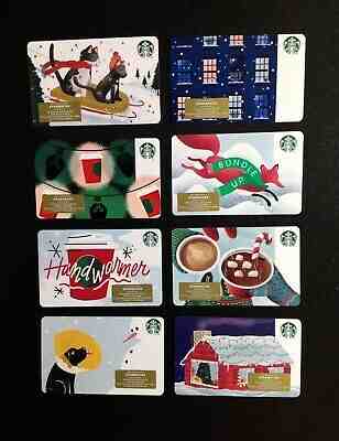 2019 STARBUCKS CHRISTMAS " I " MARKER GIFT CARD -- ( 8 PCS. ) - NEW - Sold on eBay Nov, 9th 2019 for $18.99