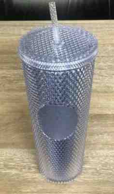 NEW Starbucks Holiday 2019 PLATINUM Studded Tumbler Venti 24oz IN HAND - Sold on eBay Nov, 9th 2019 for $39.99