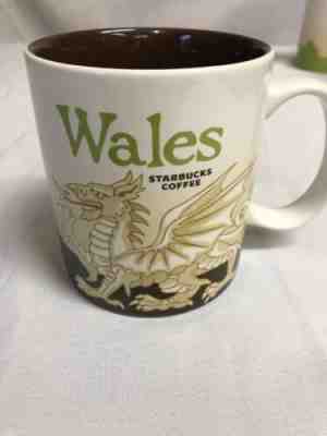 Starbucks 2014 Wales Mug Global Icon Collection 16oz NEW - Sold on eBay Nov, 9th 2019 for $25.95