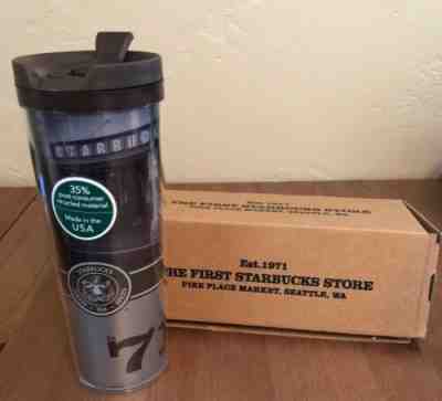 Starbucks Tumbler Travel Mug Vintage Photos Original Starbucks Pike Place 16oz - Sold on eBay Nov, 9th 2019 for $19.99