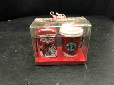 STARBUCKS Coffee To Go Cup & Coffee Blend Bag Christmas Ornaments 2007 #47  - Sold on eBay Nov, 9th 2019 for $18.22