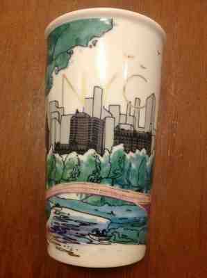 STARBUCKS LIMITED EDITION "NEW YORK - CENTRAL PARK" CERAMIC TUMBLER! NEW W/TAGS! - Sold on eBay Nov, 9th 2019 for $48.75