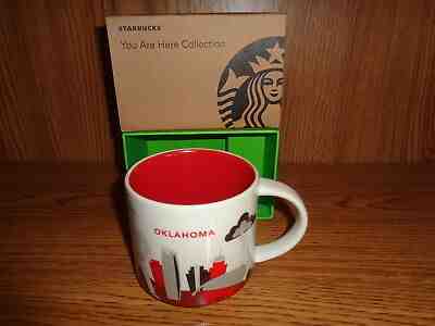 OKLAHOMA STARBUCKS YOU ARE HERE MUG 14 OZ; NEW IN BOX - Sold on eBay Nov, 8th 2019 for $30.95
