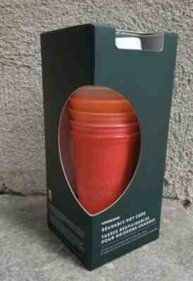 NEW Starbucks 2019 Fall Winter Holiday Christmas REUSABLE HOT CUPS  6 pack - Sold on eBay Nov, 8th 2019 for $25.00